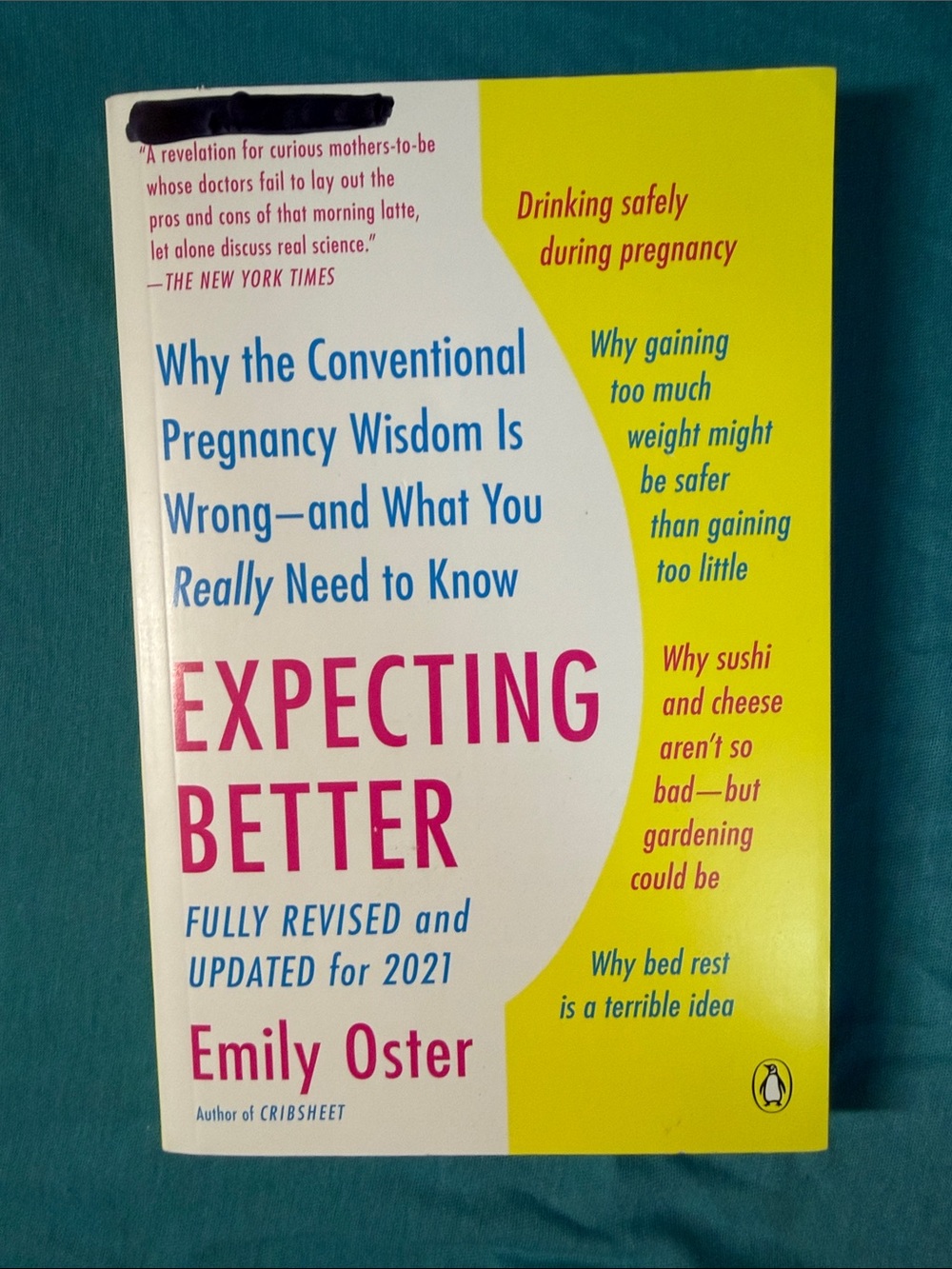 📚 Expecting Better - Emily Oster Paperback